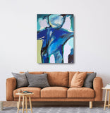 09-26 (90x120cm) - Danish Gallery - Moderne, abstrakte malerier. Online galleri med original, unik kunst til din bolig. 