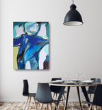 09-26 (90x120cm) - Danish Gallery - Moderne, abstrakte malerier. Online galleri med original, unik kunst til din bolig. 