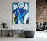 09-26 (90x120cm) - Danish Gallery - Moderne, abstrakte malerier. Online galleri med original, unik kunst til din bolig. 