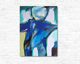 09-26 (90x120cm) - Danish Gallery - Moderne, abstrakte malerier. Online galleri med original, unik kunst til din bolig. 