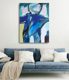 09-26 (90x120cm) - Danish Gallery - Moderne, abstrakte malerier. Online galleri med original, unik kunst til din bolig. 
