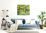 In the forest (60x50cm) - Danish Gallery - Moderne, abstrakte malerier. Online galleri med original, unik kunst til din bolig. 