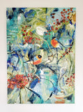 Birds on a twig (50x70cm)