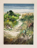 Path to the water (30x40cm) - Danish Gallery - Moderne, abstrakte malerier. Online galleri med original, unik kunst til din bolig. 