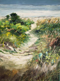 Path to the water (30x40cm) - Danish Gallery - Moderne, abstrakte malerier. Online galleri med original, unik kunst til din bolig. 