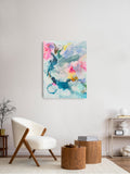 Early spring (70x90cm) - Danish Gallery - Moderne, abstrakte malerier. Online galleri med original, unik kunst til din bolig. 