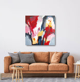 17-26 (100x100cm) - Danish Gallery - Moderne, abstrakte malerier. Online galleri med original, unik kunst til din bolig. 