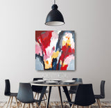 17-26 (100x100cm) - Danish Gallery - Moderne, abstrakte malerier. Online galleri med original, unik kunst til din bolig. 