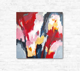 17-26 (100x100cm) - Danish Gallery - Moderne, abstrakte malerier. Online galleri med original, unik kunst til din bolig. 