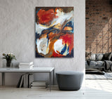 19-26 (90x120cm) - Danish Gallery - Moderne, abstrakte malerier. Online galleri med original, unik kunst til din bolig. 