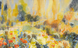 At the end of summer (120x75cm) - Danish Gallery - Moderne, abstrakte malerier. Online galleri med original, unik kunst til din bolig. 