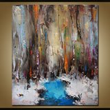 Winter fairy forest (30x35cm)