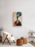 Silje (50x80cm) - Danish Gallery - Moderne, abstrakte malerier. Online galleri med original, unik kunst til din bolig. 