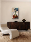 Silje (50x80cm) - Danish Gallery - Moderne, abstrakte malerier. Online galleri med original, unik kunst til din bolig. 