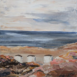 The bathhouses (60x60cm)