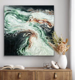 Free Spirit 74 (80x80cm) - Danish Gallery - Moderne, abstrakte malerier. Online galleri med original, unik kunst til din bolig. 