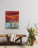 Red Nature Love (60x80cm)