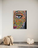 Flower Buddha (60x80cm)