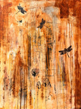 Untitled (105x140cm) - Danish Gallery - Moderne, abstrakte malerier. Online galleri med original, unik kunst til din bolig. 