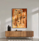 Untitled (105x140cm) - Danish Gallery - Moderne, abstrakte malerier. Online galleri med original, unik kunst til din bolig. 