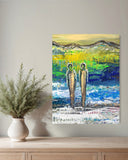 Listen to nature (60x80cm)