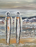 Light and Magic (60x80cm) - Danish Gallery - Moderne, abstrakte malerier. Online galleri med original, unik kunst til din bolig. 