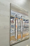 Light and Magic (60x80cm) - Danish Gallery - Moderne, abstrakte malerier. Online galleri med original, unik kunst til din bolig. 