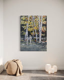 Light and atmosphere in the forest (60x80cm)