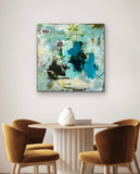 The poetry of water (80x80cm)