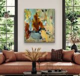 Between worlds (90x100cm)