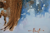 Balance Point II (150x100cm) - Danish Gallery - Moderne, abstrakte malerier. Online galleri med original, unik kunst til din bolig. 