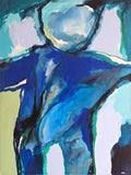 09-26 (90x120cm) - Danish Gallery - Moderne, abstrakte malerier. Online galleri med original, unik kunst til din bolig. 