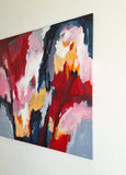 17-26 (100x100cm) - Danish Gallery - Moderne, abstrakte malerier. Online galleri med original, unik kunst til din bolig. 
