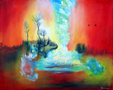 Around the falls (100x80cm)