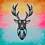 The Deer (100x100cm)