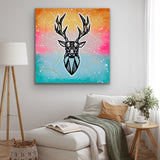 The Deer (100x100cm)