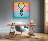 The Deer (100x100cm)