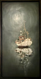 Untitled (44x84cm) - Danish Gallery - Moderne, abstrakte malerier. Online galleri med original, unik kunst til din bolig. 