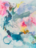 Early spring (70x90cm) - Danish Gallery - Moderne, abstrakte malerier. Online galleri med original, unik kunst til din bolig. 