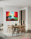 Around the falls (100x80cm)