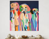 Style your dogs (80x80cm)