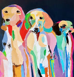 Style your dogs (80x80cm)