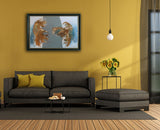 Balance Point II (150x100cm) - Danish Gallery - Moderne, abstrakte malerier. Online galleri med original, unik kunst til din bolig. 