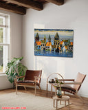 Light Towers (100x80cm)