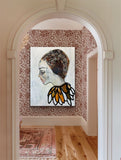 Untitled (90x120cm) - Danish Gallery - Moderne, abstrakte malerier. Online galleri med original, unik kunst til din bolig. 