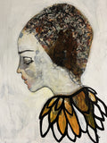 Untitled (90x120cm) - Danish Gallery - Moderne, abstrakte malerier. Online galleri med original, unik kunst til din bolig. 