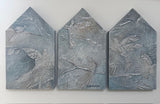 Silver Birds (54x29cm)