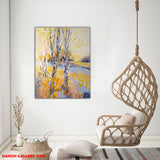 Landscape X (70x90cm) - Danish Gallery - Moderne, abstrakte malerier. Online galleri med original, unik kunst til din bolig. 