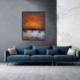 Rusty sunset (80x100cm)