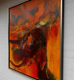 The jump ( 100x100 cm )